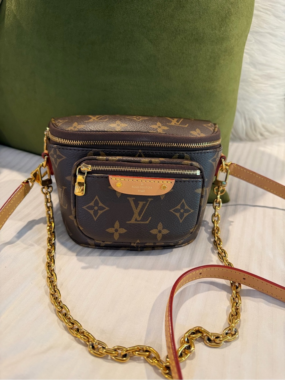 Louis Vuitton Brown Monogram Crossbody Bag